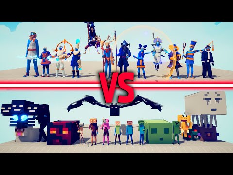 Mage vs Minecraft - EPIC TABS Showdown!