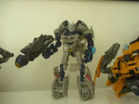 Dark Of The Moon Deluxe Class Que/Wheeljack And Soundwave