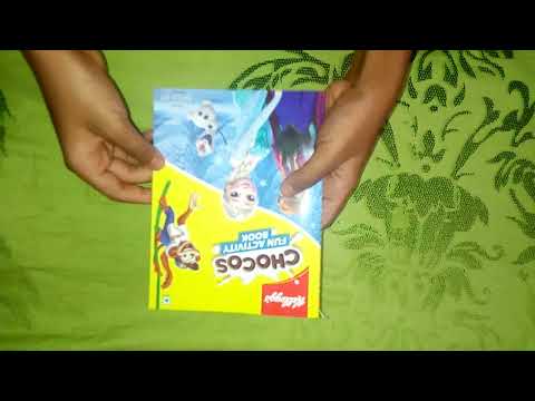 CHOCOS FREE FROZEN FUN ACTIVITY BOOK.