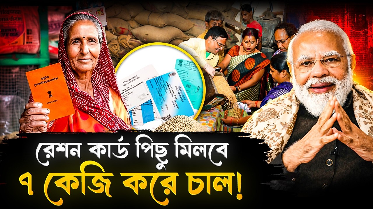প্রতিটি রেশন কার্ডে মিলবে ৭ কেজি করে চাল! বড়সড় পরিকল্পনা কেন্দ্রের! | 7 Kg Rice For AAY Ration Card