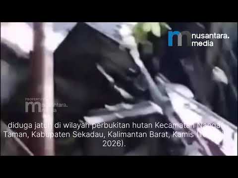 Helikopter PK-CFX Hilang Kontak di Sekadau Kalbar, Basarnas Temukan Ekor Diduga Bangkai Airbus H130 Bawa 8 Orang