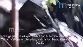 Helikopter PK-CFX Hilang Kontak di Sekadau Kalbar, Basarnas Temukan Ekor Diduga Bangkai Airbus H130 Bawa 8 Orang