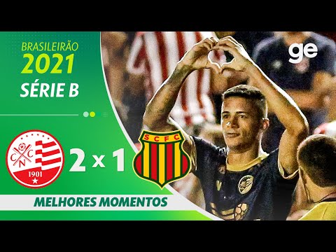 Gols e lances de Náutico x Sampaio Corrêa