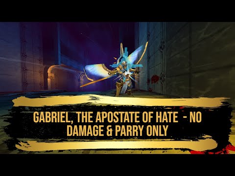 Ultrakill - Gabriel, Apostate of Hate #5 (Violent Difficulty, P Rank, No Hit, Parry Only & No HUD)