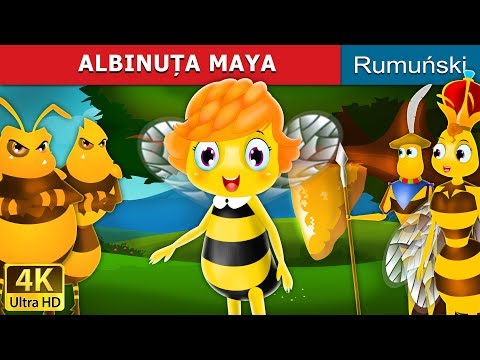 ALBINUȚA MAYA | Maya the Bee in Romana| @RomanianFairyTales