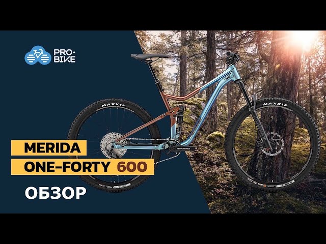 Видео Велосипед Merida One-Forty 600 Silk Anthracite/Black