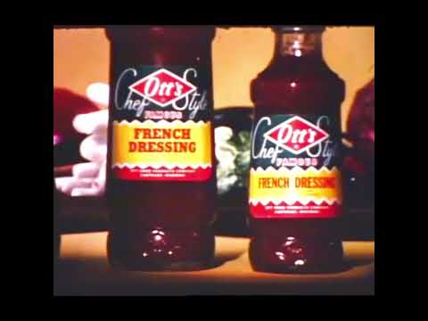 Ott's French Dressing   Vintage TV Commercial