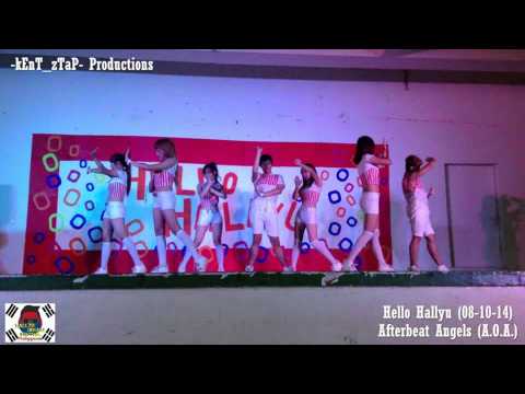 Afterbeat Angels (A.O.A.) on Hello Hallyu