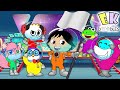 Ryan And His Friends Travel To An Alien Planet In Space Animation For Kids