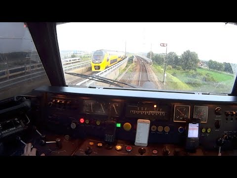 Train Driver's POV Hoofddorp Opstel - Schiphol - Enschede ICM 2017