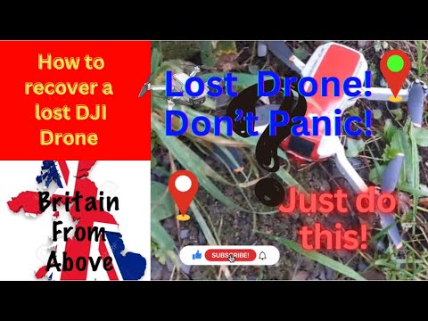 How to recover a lost DJI Drone-All the tips and advice you will need to find it again. #dji #drone