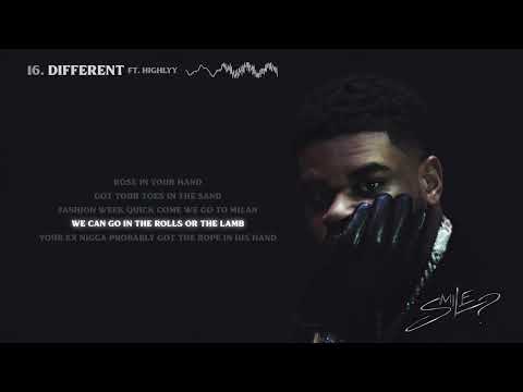 K-Trap - Different ft. Highlyy (Lyric Video)