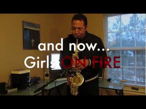 Girl on Fire Sax Cover - by SaxManDre - Alicia Keys - Girl on Fire