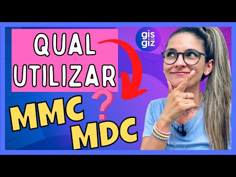 MMC E MDC - Qual UTILIZAR❓Matemática básica  Prof. Gis/