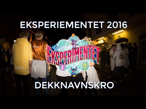 EKSPERIMENTET 2016 // DEKKNAVNSKRO // AFTERMOVIE