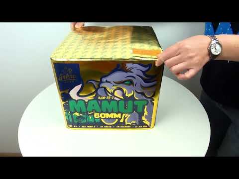 Mamut Iskra Line    50 MM Cakebox    Funke Fajerwerki     Pyrodealeronlineshop