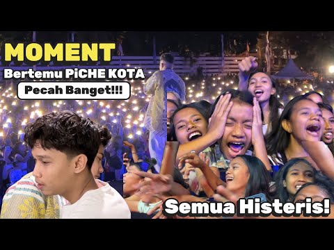 The moment PICHE KOTA & ADEE DIMAS met again, at the 79th BHAYANGKARA Anniversary, Polda Field, K...