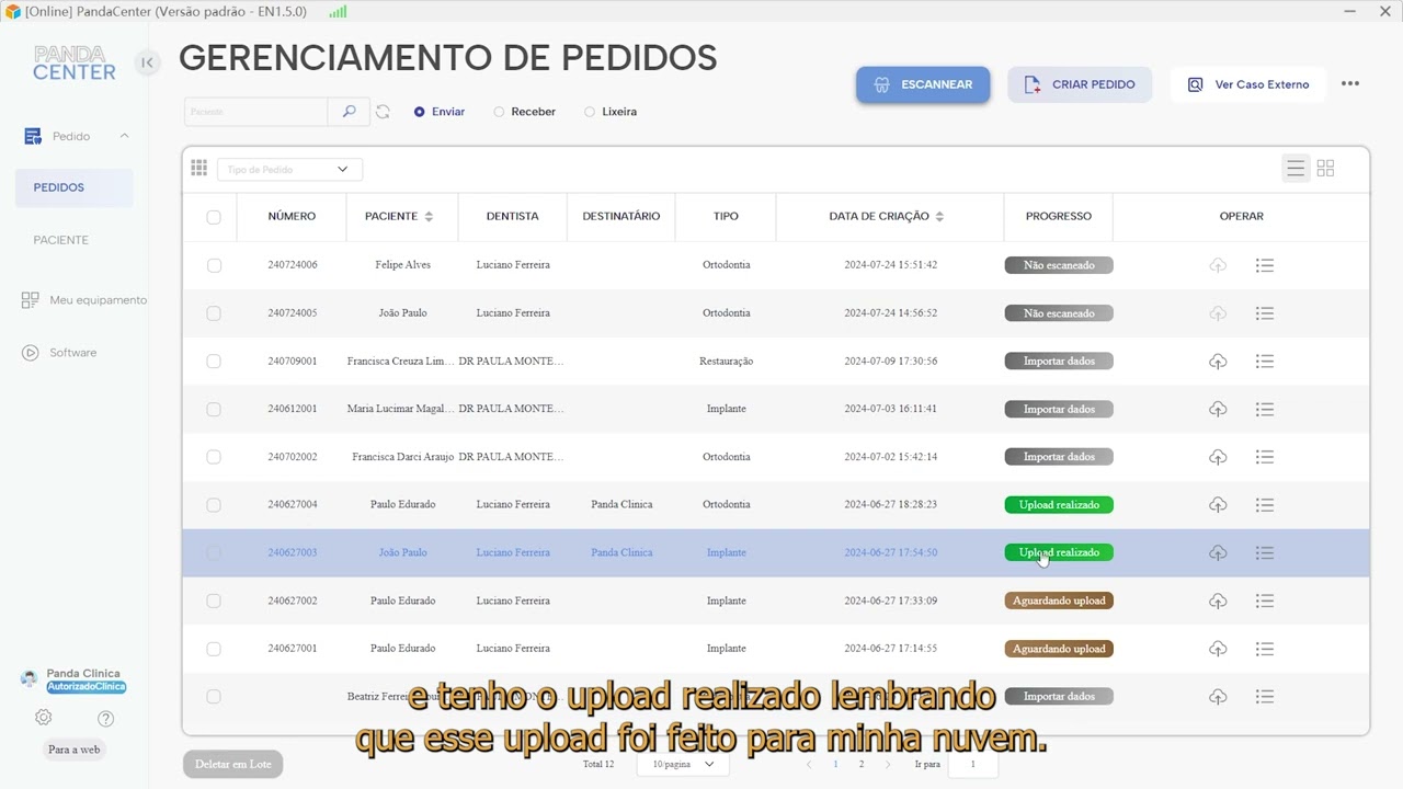 Vídeo 30 - Como fazer backup de um caso