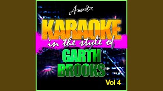 Same Old Story (In the Style of Garth Brooks) (Karaoke Version)