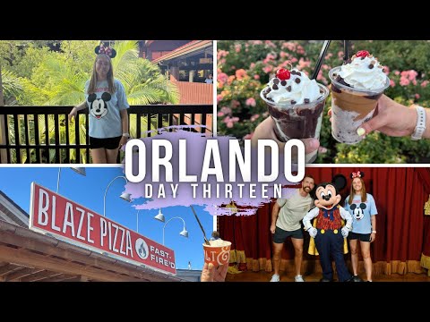 Magic Kingdom, Blaze Pizza 🍕 Disney Springs & Target Shopping 🛍️ | Walt Disney World Day 13 