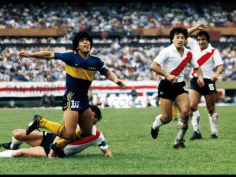 1981 Diego Maradona humiliating River Plate 3-0! (Metropolitano, H)