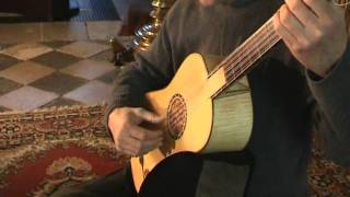 Stephen Gordon on strumming techniques for Baroque Guitar.