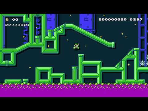 Sunken Sewers [Nightmare] by [TEM] 🍄 Super Mario Maker 2 ✹Switch✹ #baa