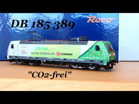 Christian's Model Railway presents Roco 7520015 - DB 185 389 "CO2-free"