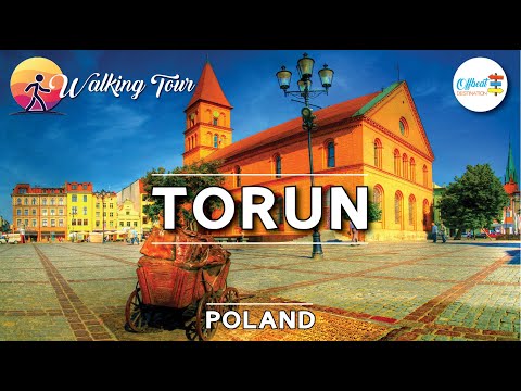 Torun Tourist Guide | Poland Best Cities | 4k walking Tour 2024