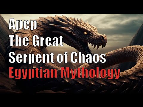Egyptian Mythology: Apep The Great Serpent of Chaos (Apophis)