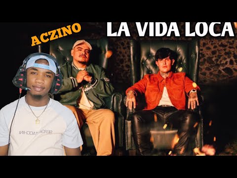 REACCION a ACZINO, Adriel Favela - LA VIDA LOCA (VIDEO OFICIAL) 🇲🇽