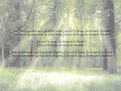 J'ai vu le loup, le renard danser