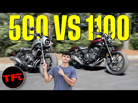 Which Honda Rebel Should You Buy? Rebel 500 vs Rebel 1100 Comparison!