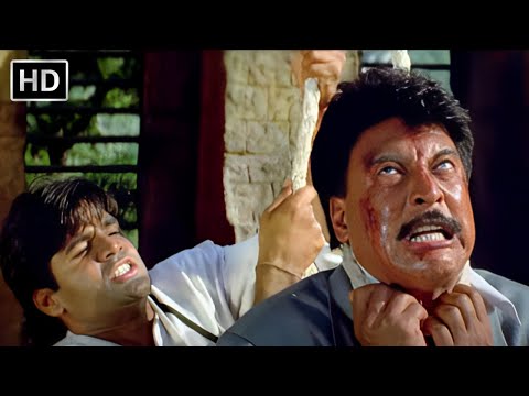 Climax Scene -  सुनील शेट्टी ने लाया सचाई को दुनियाँ के सामने | Sunil Shetty | Action Ka Baap