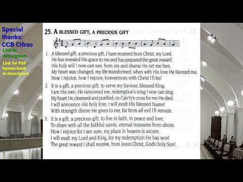 025. A blessed gift, a precious gift