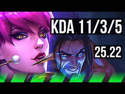 EVELYNN vs SYLAS (JGL) | 11/3/5 | KR Master | 25.22