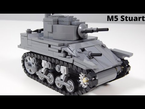 Custom LEGO WWII M5 Stuart