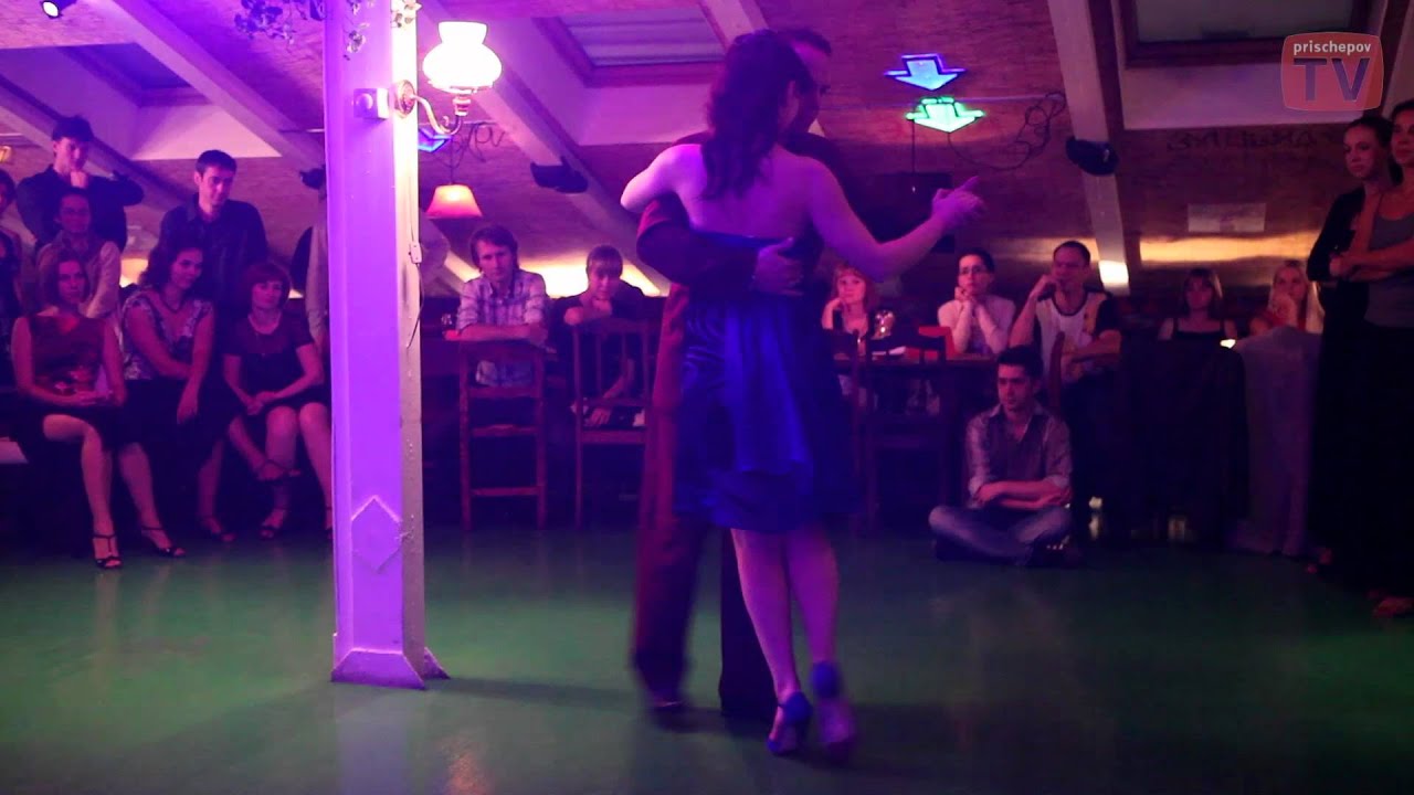 Nana Khocholava - Tate Di Chiazza, Russia, Moscow,  Milonga "Na Cherdake" 03.09.2012