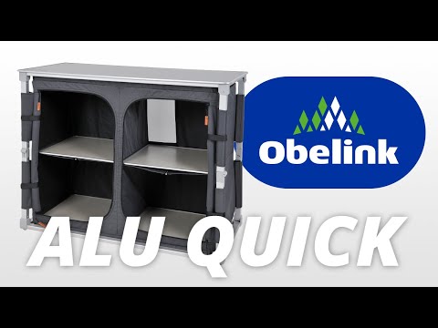 Obelink Ravenna Alu Quick armario camping - Grey