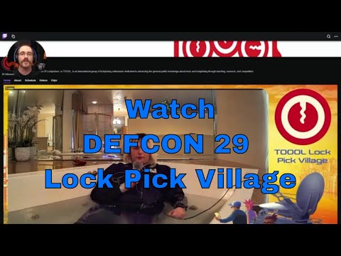 Watch DEFCON 29 Lock Pick Village Videos
