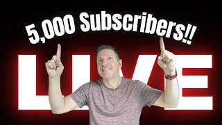 5000 Celebration with my Family and Upcoming Audio Projects!