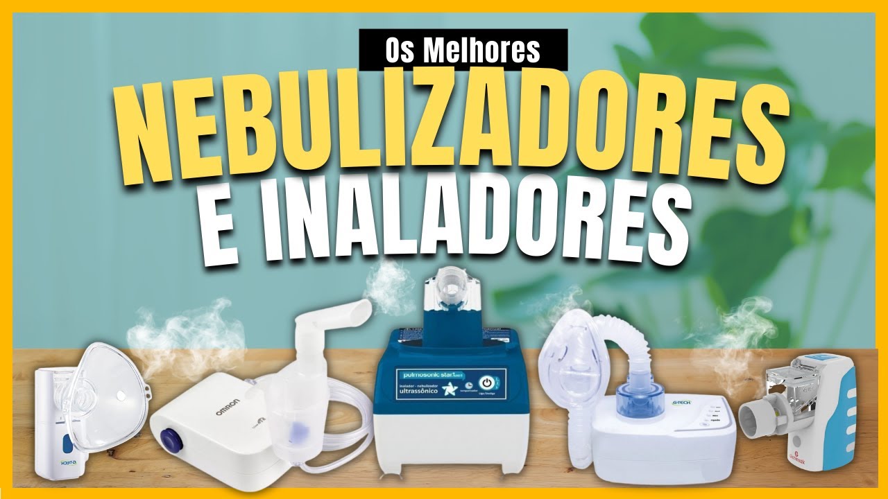 Os Melhores NEBULIZADORES e INALADORES Custo-Benefício de 2023
