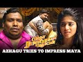 Vantha Rajavathaan Varuven Movie Scene Azhagu Tries To Impress Maya Simbu Megha Akash Sundar C