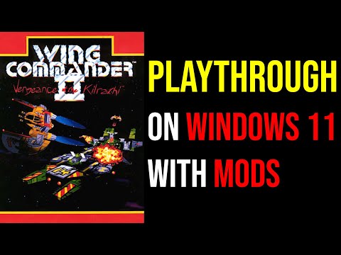 Wing Commander II (WC2) Full Playthrough with Mods