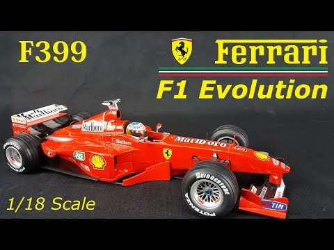 Ferrari F1 Evolution in 1/18 scale - 1999 F399