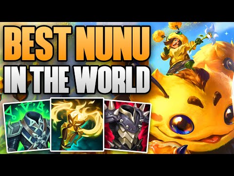 BEST NUNU IN THE WORLD GAMEPLAY IN KOREAN CHALLENGER! | CHALLENGER NUNU & WILLUMP JUNGLE | 13.16