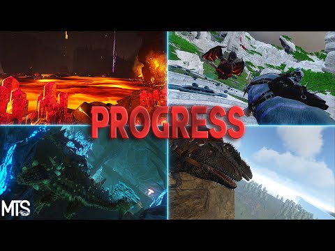 Insane Progress Day 1 On MTS - ARK Survival Evolved