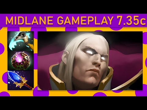 ⭐ Stormstormer Invoker 20 Kills! Mid Gameplay 7.35c - Dota 2 Top MMR