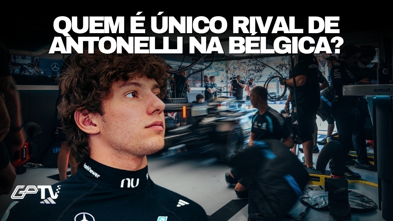 ANTONELLI SÓ TEM UM RIVAL NA BÉLGICA: ESTÁ NA MERCEDES, MAS NÃO É RUSSELL