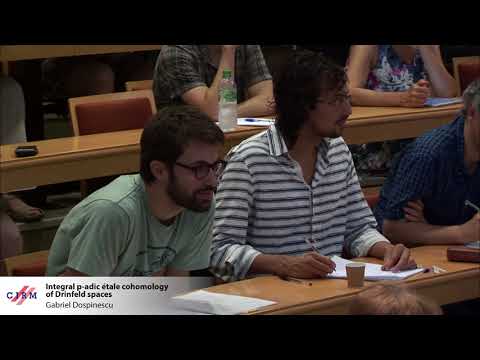 Gabriel Dospinescu: Integral p-adic étale cohomology of Drinfeld spaces